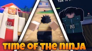 I TRIED The Time Of The Ninja Roblox [upl. by Nnahtebazile]