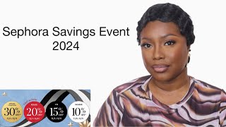 Sephora Savings Event Reccomendations 2024 Part 2 [upl. by Zamir]