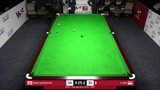 Sean Maddocks vs Jia Jun Jaden Ong WSF Championship 2023  Last 64 [upl. by Maziar834]