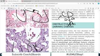 Chp13 Robbins Patho  Lung Pathology  Overiview of Obstructive vs Restrictive Lung Disorders [upl. by Aicenod]