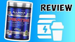 ALLMAX Supplements Creatine Monohydrate review [upl. by Gracye]