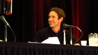 Paul McGann reads the Pandorica Speech Doctor Who and learns the Time Warp Cincinnati Comic Expo [upl. by Ahsiela]