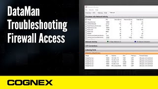 DataMan Troubleshooting Firewall Access  Cognex Support [upl. by Dahij676]