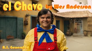 El Chavo del 8 AI Inteligencia Artificial crea una película con el estilo de Wes Anderson [upl. by Ligriv]