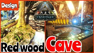 Design of hidden redwood caveFjordurArk survival evolved [upl. by Nylatsyrk]