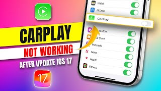 How To Fix CarPlay Not Working on iPhone After iOS 17 Update  CarPlay Problems Solved [upl. by Solberg913]