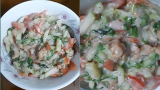 Healthy Grilled Chicken Salad Diet Recipe Bangladeshi [upl. by Reginauld]