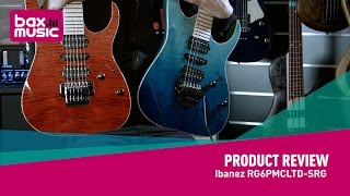 Ibanez RG6PMCLTD SRG  NAMM 2017 first full review [upl. by Aleunamme915]