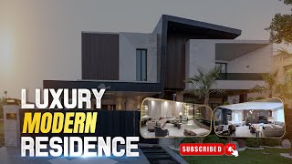 quotInside a 2 Kanal Luxury House  Modern Architecture Open Plans amp Eclectic Interiors [upl. by Eibrab]