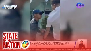 Kakandidato sa pagkamayor sa Himamaylan City Negros Occidental inagawan ng certificate  SONA [upl. by Selohcin674]