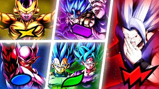 Top 5 BEST Units of EACH Color in Dragon Ball LEGENDS [upl. by Rozina291]