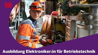 Ausbildung Elektronikerin für Betriebstechnik bei der Deutschen Bahn  Marco [upl. by Akinot]