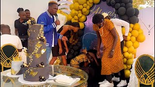 😭😭 DEM WA FACEBOOK FRIEND YVONNE COLLAPSES AT HER BIRTHDAY PARTY [upl. by Prowel709]