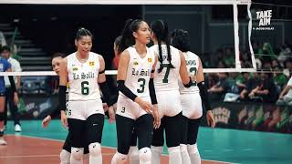 Highlights La Salle vs Ateneo Round 1  UAAP Season 86 Volleyball [upl. by Galateah]