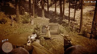 Red Dead Redemption 2 Unfriendly Grandma with Treasure Map  RDR 2 Oma mit Schatzkarte [upl. by Akeret]