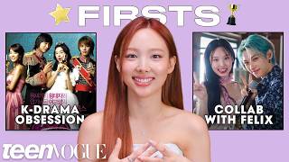 TWICEs Nayeon Remembers Her quotFirstsquot 🐰  Teen Vogue [upl. by Uticas]