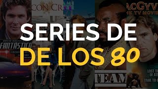 Las 10 mejores SERIES DE LOS 80 [upl. by Nerradal]