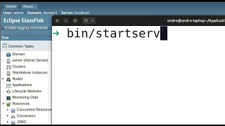 Startserv script  a simple way to start GlassFish server [upl. by Parthinia]