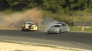 BMW E46 drift crash in Nemuno žiedas Benediktas Čirba [upl. by Rabelais437]