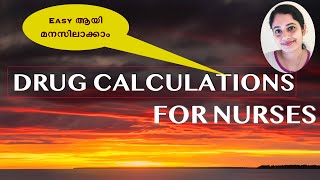 Drug Calculation for Nursesnursing drugcalculationdreamyourlife newzealand [upl. by Moscow]