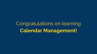 Calendar Management VA Crash Course Lesson 4 [upl. by Adnawak395]