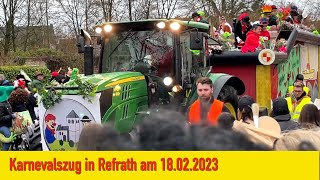 Refrath Karnevalszug am 18022023 [upl. by Steel853]