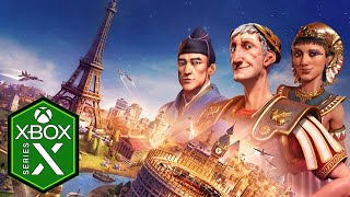 Civilization 6 Xbox Series X Gameplay Xbox Game Pass [upl. by Kcin]