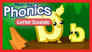 Meet the Phonics Letter Sounds  b [upl. by Asiralc]