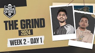 HINDI BGIS 2024  THE GRIND  Week 2 Day 1  BGMI [upl. by Huesman]