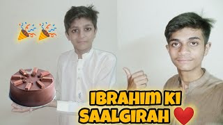 ibrahim ki Saalgirah ❤️ Ibrahim ki batting ka vlog nhi banaya 😂 [upl. by Egwan]