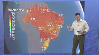 Previsão do tempo  Fim de semana será marcado por chuva no Sul e Sudeste [upl. by Aynos]