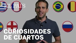 Curiosidades de los cuartos de final del MUNDIAL 2018 [upl. by Aesoh]