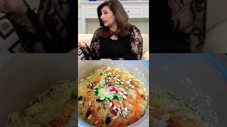 😮Javeriya saoud ne apni Shadi pr Kon se chawal banay they How to make zarda shortsyoutubeshorts [upl. by Enymsaj434]