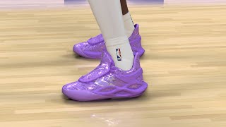 NBA 2K24 Next Gen Shoe Creator  Converse All Star BB CX quotJacaranda Treequot [upl. by Arvie]