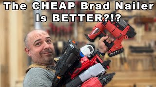 Cheap Brad Nail Guns Tested amp I Was Floored At The Winner [upl. by Fritts]