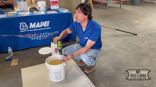 How to Apply Planiseal VS Epoxy epoxycoatings concerte mapei questionandanswer woodfloor [upl. by Kirenoj]