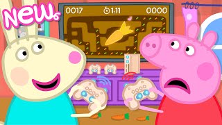 Peppa Pig Tales 🕹 Playing The Carrot Catcher Video Game 🥕 BRAND NEW Peppa Pig Episodes [upl. by Aneek]