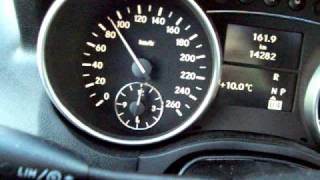 Mercedes ML320 CDI acceleration 0140 kmh [upl. by Gnuj]