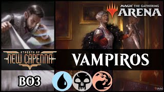 ⚫🔵🔴 GRIXIS VAMPIROS  Streets of New Capenna Standard  MTG Arena  Magic The Gathering [upl. by Aelsel304]