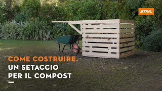 Tutorial come costruire un setaccio per il compost [upl. by Fritts]