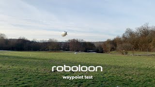 Airship Drone  Waypoint FlightTest [upl. by Beberg]