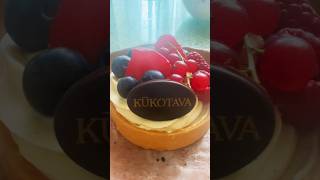 Exceptional Boiled Cream amp Berry Gâteau By KUKOTAVA CafePastry Shop Riga 🍰🫐🍓🍫☕️❤️😍🥰 [upl. by Madel]