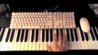 Kanye West Love Lockdown Piano Tutorial [upl. by Karla]