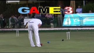 GAME 3  Golf Croquet World Championship Final Bamford vs Nasr CairoHD [upl. by Gabie]