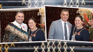 Prof Rangi Mātāmua Tama Waipara awarded Insignia Medals [upl. by Ardnuahc]