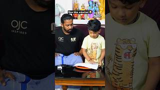 Wait for end😂 richuttan rocks dad shocked😂 vivekveena youtubeshorts [upl. by Colwen952]