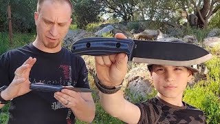 The OffGrid Knives Ridgeback A Shredder Short Review [upl. by Aynom]