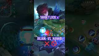 TARGET LOCK 🔐 ☠️mobilelegends mlbb julian [upl. by Alasdair603]