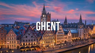 GHENT Belgium 🇧🇪  17 Places to Visit [upl. by Shepley]