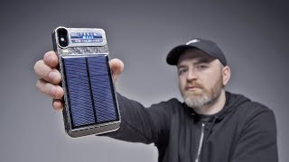 The Project Tesla Solar Powered Smartphone [upl. by Yssak]